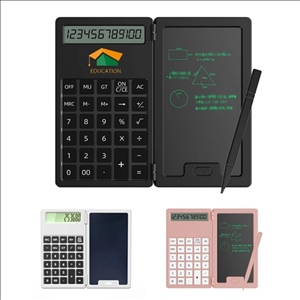 5 In 12 Bit Foldable Office Calculator Writing Pad